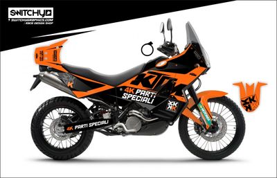 KIT GRAFICHE KTM 950 990 ADVENTURE - EVO1 4K