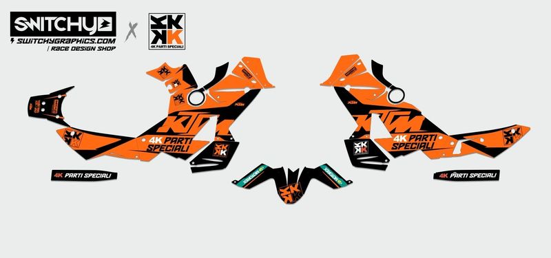 KIT GRAFICHE KTM 950 990 ADVENTURE - EVO2 4K