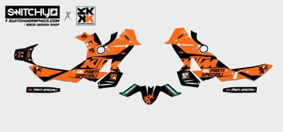 KIT GRAFICHE KTM 950 990 ADVENTURE - EVO2 4K