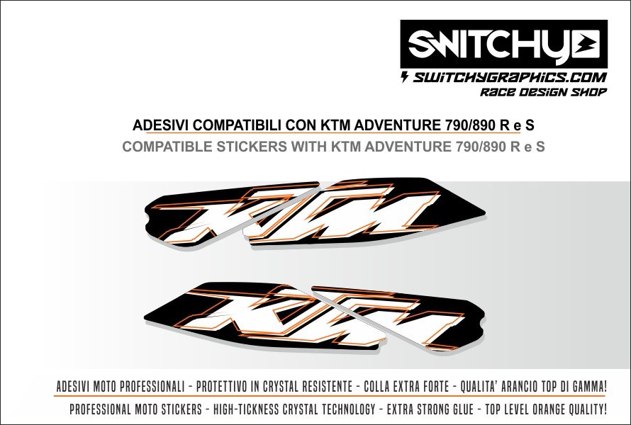 KIT GRAFICHE KTM 790 890 ADVENTURE - FORCELLONE