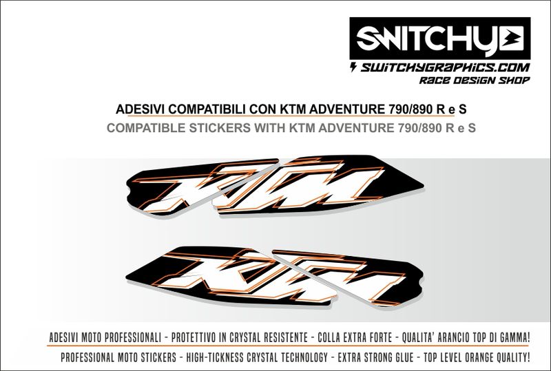 KIT GRAFICHE KTM 790 890 ADVENTURE - FORCELLONE