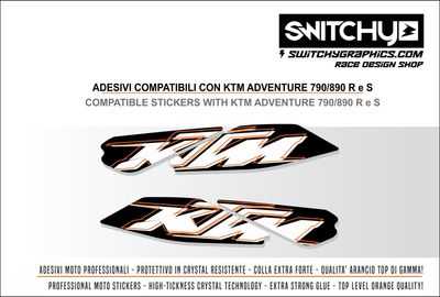 KIT GRAFICHE KTM 790 890 ADVENTURE - FORCELLONE