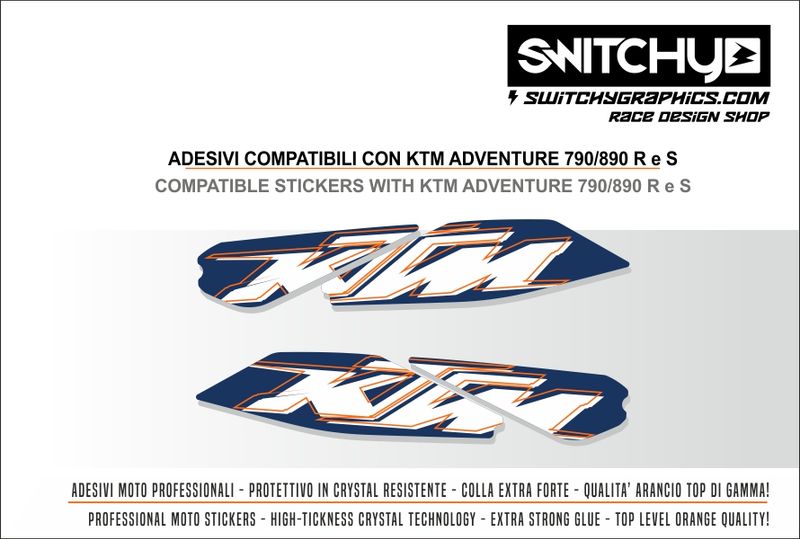 KIT GRAFICHE KTM 790 890 ADVENTURE - FORCELLONE