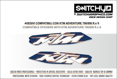 KIT GRAFICHE KTM 790 890 ADVENTURE - FORCELLONE