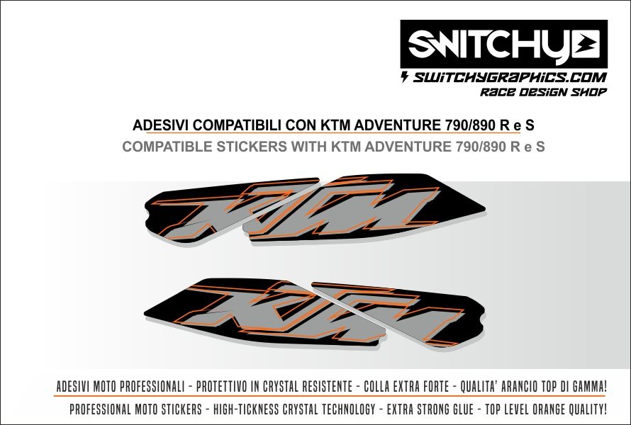 KIT GRAFICHE KTM 790 890 ADVENTURE - FORCELLONE
