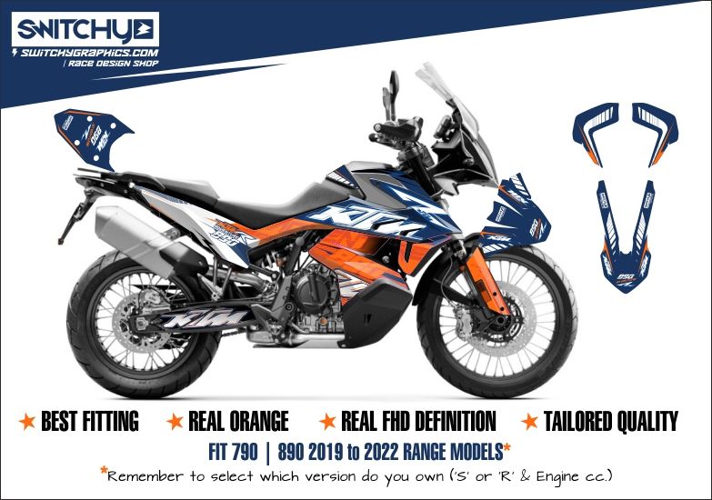 KIT GRAFICHE KTM 790 890 ADVENTURE - FIRST