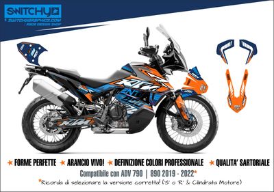 KIT GRAFICHE KTM 790 890 ADVENTURE - FIRST C