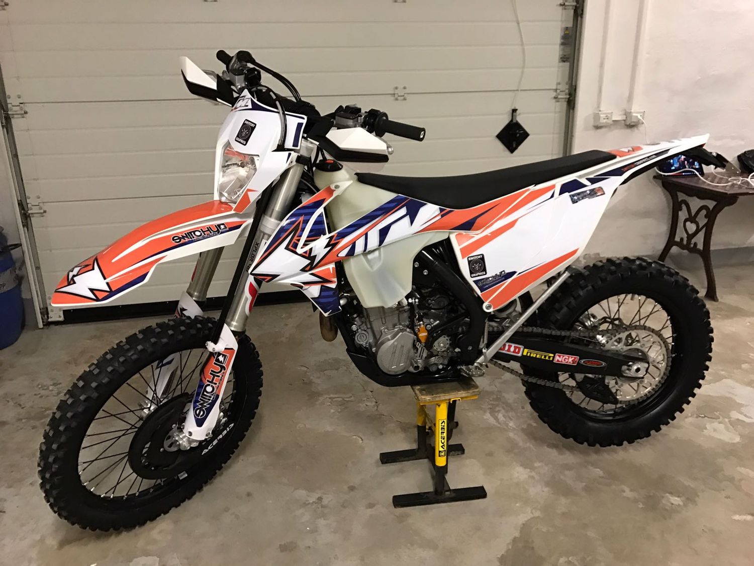 KIT GRAFICHE KTM EXC 2017 - 2019 - DROP
