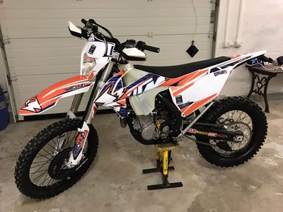 KIT GRAFICHE KTM EXC 2017 - 2019 - DROP