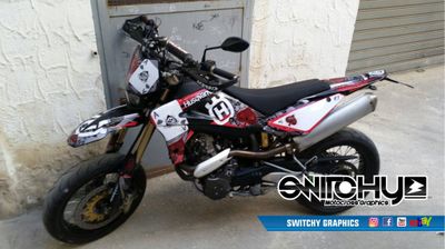 KIT GRAFICHE HUSQVARNA 610 - ACE OF SPADES