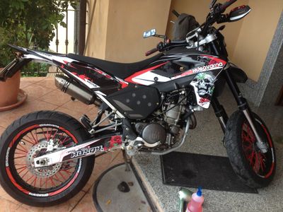 KIT GRAFICHE HUSQVARNA 610 - MURDER BLACK