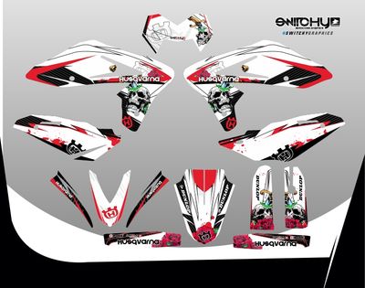 KIT GRAFICHE HUSQVARNA 610 - MURDER