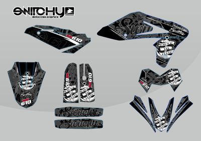 KIT GRAFICHE HUSQVARNA 610 - ANCHOR