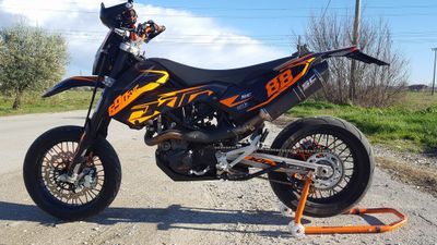 KIT GRAFICHE KTM SMC 690 2007 - 2011 - SUPERNEON