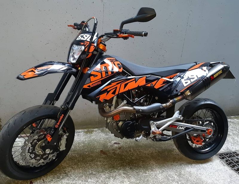 KIT GRAFICHE KTM SMC 690 2007 - 2011 - BOLT