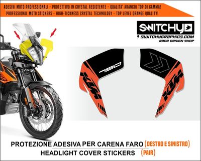 KIT GRAFICHE KTM 790 890 ADVENTURE - ADESIVI FARO 00190