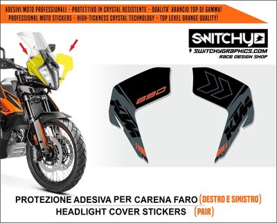 KIT GRAFICHE KTM 790 890 ADVENTURE - ADESIVI FARO 0019012