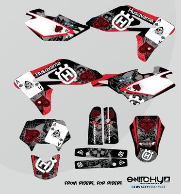 KIT GRAFICHE HUSQVARNA 570 - ACE OF SPADES 2.0