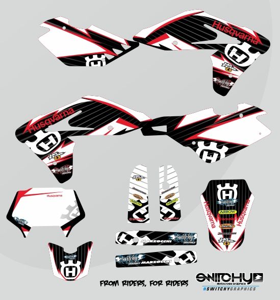 KIT GRAFICHE HUSQVARNA 570 - H-FACTOR