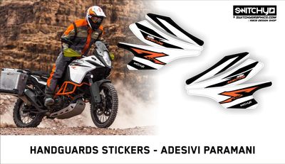 COMPATIBLE HANDGUARDS STICKERS FOR KTM  1090 ADVENTURE R 2017 - 2019