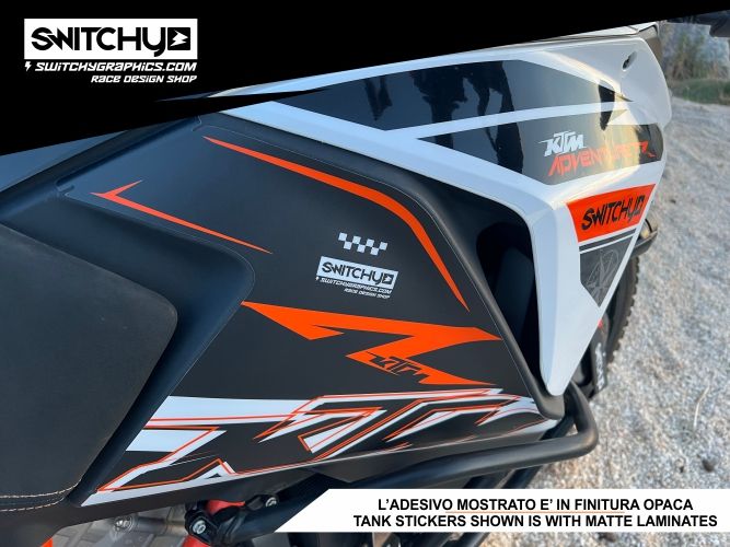 HEADLIGHT COVER STICKERS COMPATIBLE WITH KTM 1090 ADVENTURE R 2017 2019