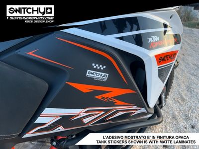 HEADLIGHT COVER STICKERS COMPATIBLE WITH KTM 1090 ADVENTURE R 2017 2019