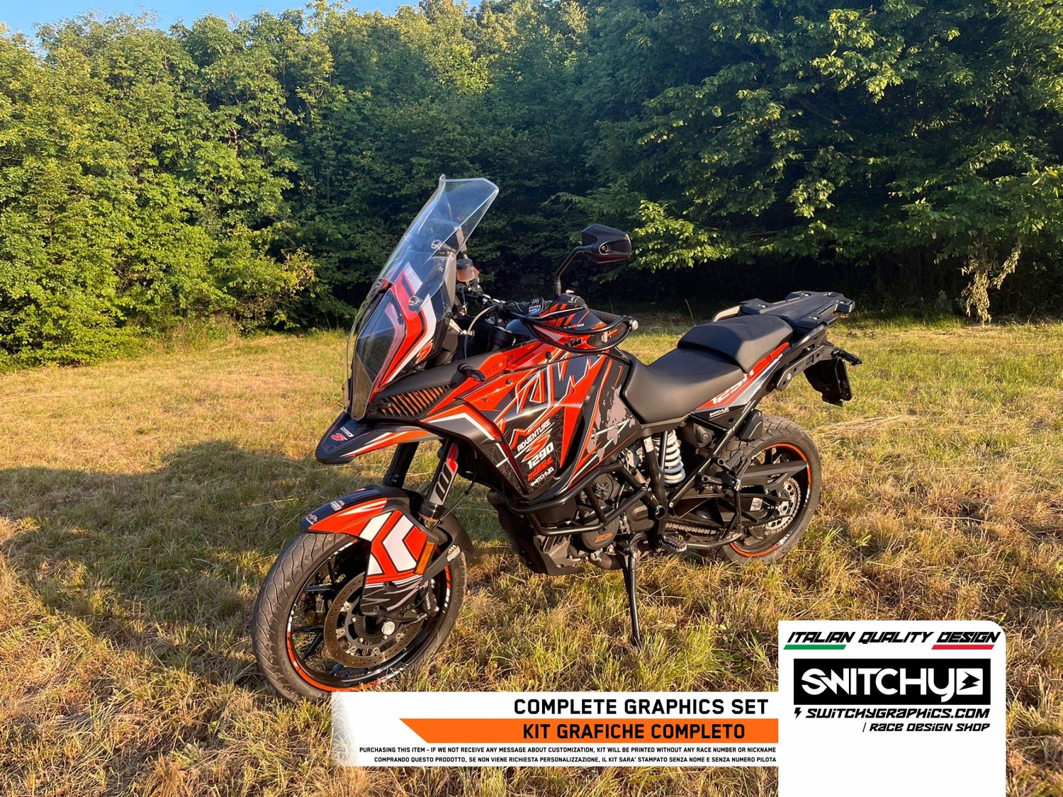 KIT GRAFICHE KTM 1290 SUPER ADVENTURE S R - 2017 2020 - NOMAD RMX 3.0