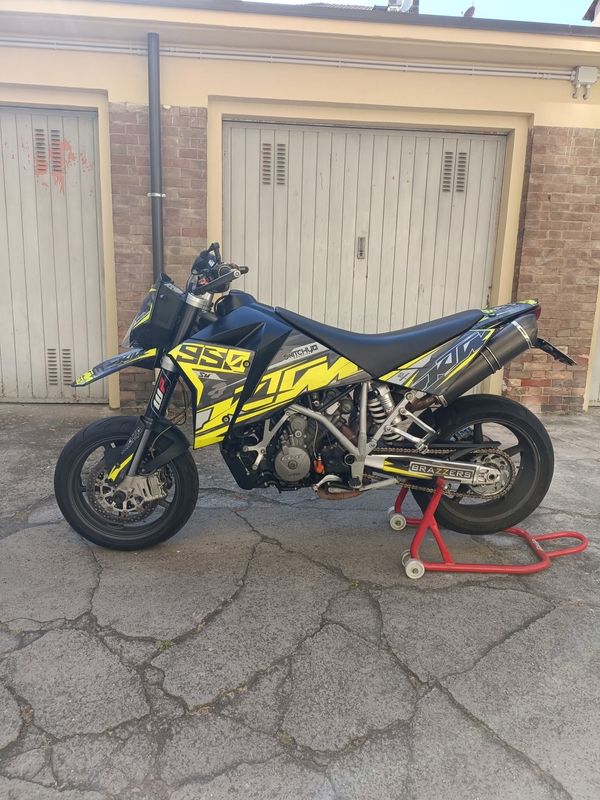 KIT GRAFICHE KTM 950 SM - ATTACK YELLOW