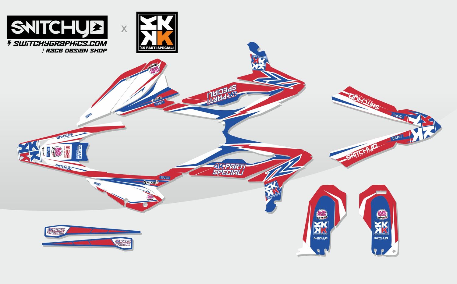 KIT GRAFICHE BETA RR 2023 2024 - 4K WORKS