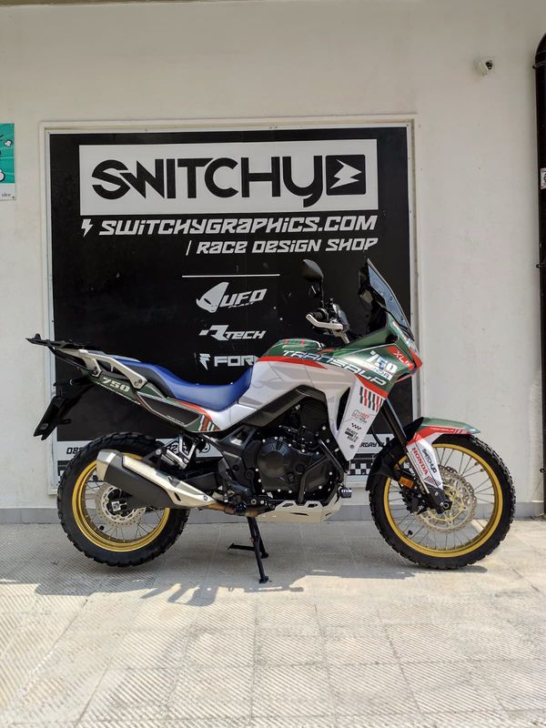 XTZ 750 SUPER TENERE 1989 1998 - FULL CUSTOMIZABLE STICKERS KIT