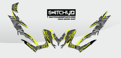 KIT GRAFICHE compatibili YAMAHA TMAX 500 - 2001-2007 KIT GRAFICHE compatibili YAMAHA TMAX 500 - 2001-2007