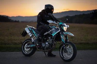KIT GRAFICHE YAMAHA XT 660 X 2007 - 2019 - SIDE 02 W-TEAL