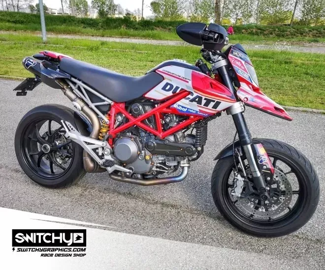 KIT GRAFICHE DUCATI HYPERMOTARD 796 - 1100 - GP18
