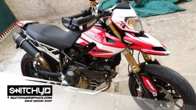KIT GRAFICHE DUCATI HYPERMOTARD 796 - 1100 - RACE TIME ITALY