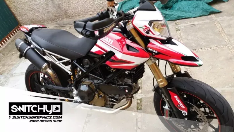 KIT GRAFICHE DUCATI HYPERMOTARD 796 - 1100 - RACE TIME ITALY
