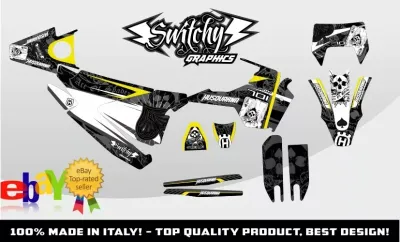 KIT GRAFICHE HUSQVARNA 701 SUPERMOTO - ACE OF SPADES BLACK