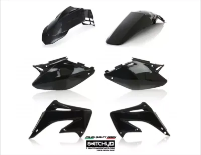 Kit Plastiche Carene Hm Cre 50 2003 2004 2005 Derapage Nero