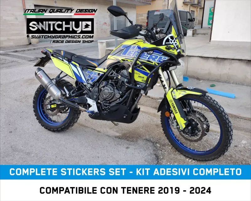 KIT GRAFICHE YAMAHA TENERE T7 - 2019 2024 - T7 RAW Y
