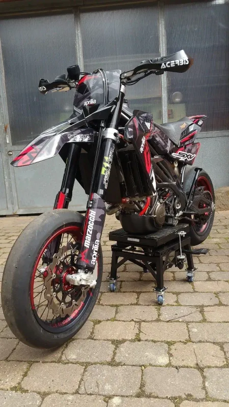 KIT GRAFICHE APRILIA SXV RXV 2006 2014 - BLACK CAMO