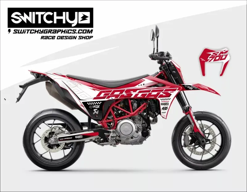 KIT GRAFICHE GASGAS 700 SM - RACE GLORY 01
