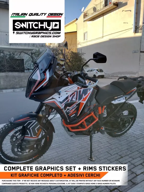 KIT GRAFICHE KTM 1290 SUPER ADVENTURE S R - 2017 2020 - NOMAD RMX