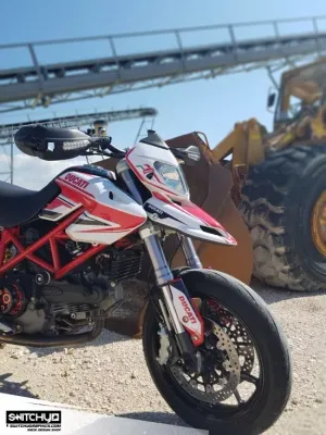 KIT GRAFICHE DUCATI HYPERMOTARD 796 - 1100 - RACE TIME