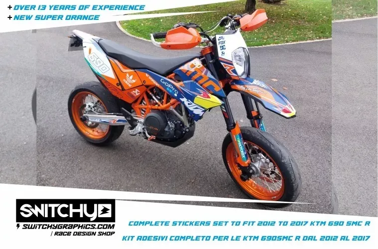 KIT GRAFICHE KTM SMC-R 690 2012 - 2017 - GP01