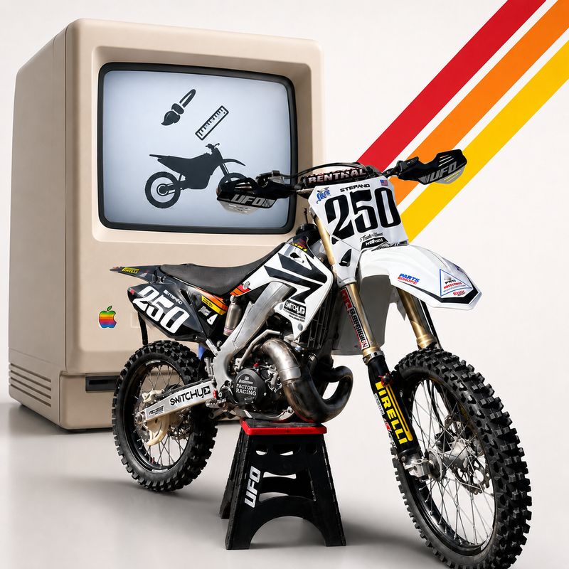 MOTOCROSS - ENDURO - MOTARD - KIT GRAFICHE 100% PERSONALIZZATE