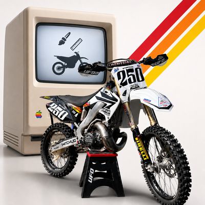 MOTOCROSS - ENDURO - MOTARD - KIT GRAFICHE 100% PERSONALIZZATE