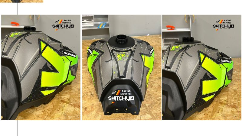 TENERE 2025+ - COMPATIBLE STICKERS FOR ACERBIS TANK