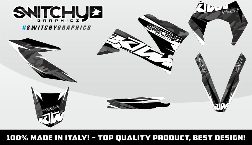 Graphics Kit x KTM LC4 - STEALTH