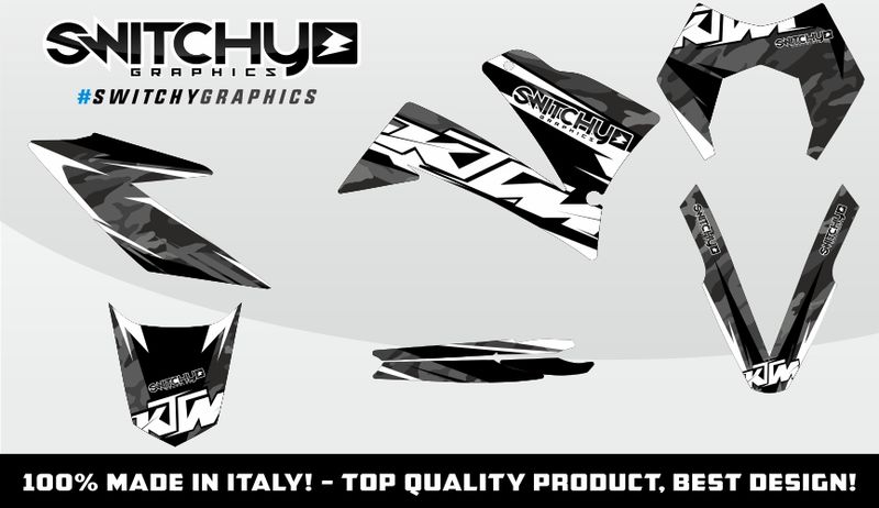 Graphics Kit x KTM LC4 - STEALTH