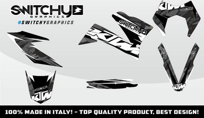 Graphics Kit x KTM LC4 - STEALTH