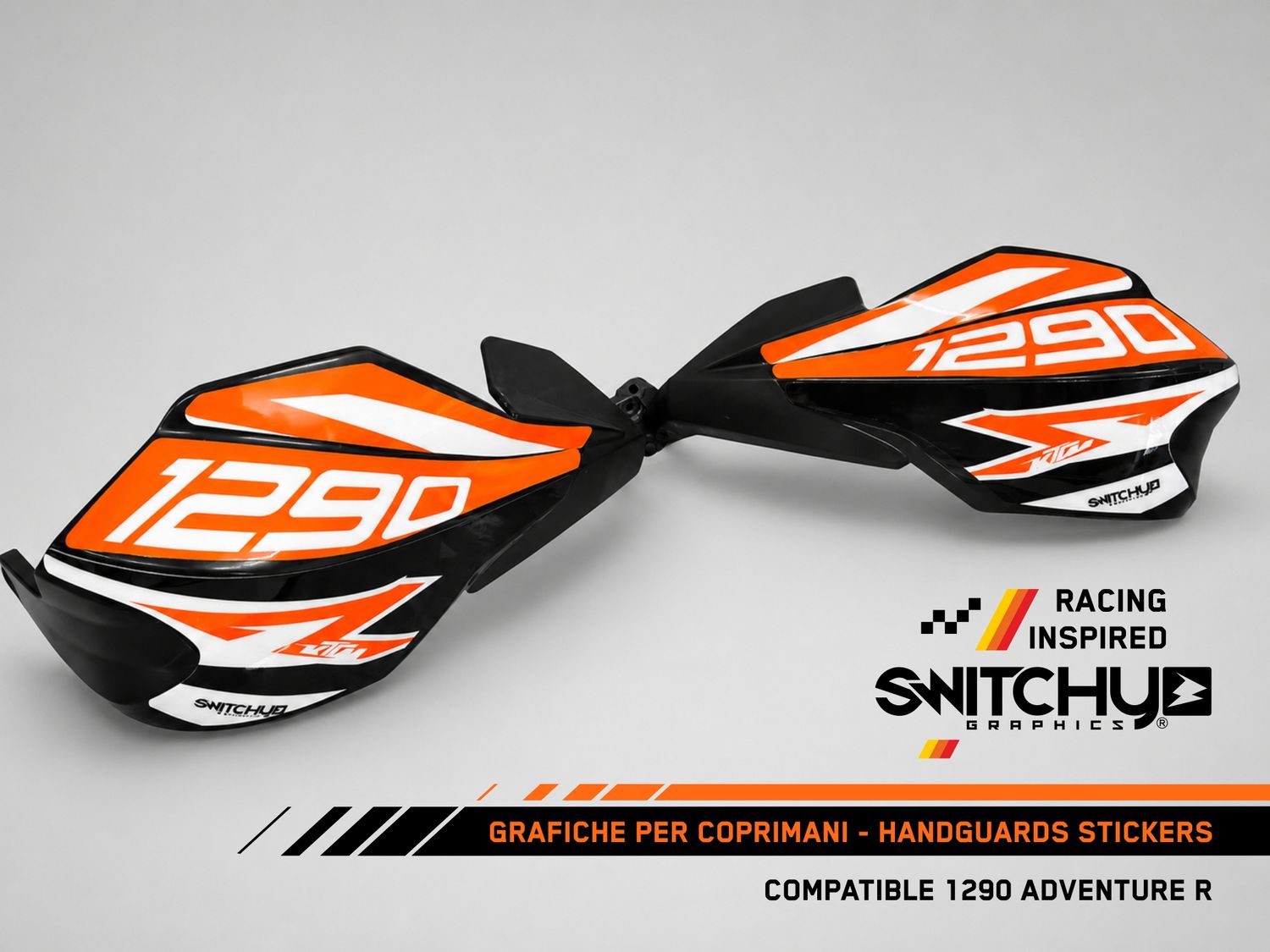 COMPATIBLE HANDGUARDS STICKERS FOR KTM  1090 ADVENTURE R 2017 - 2019